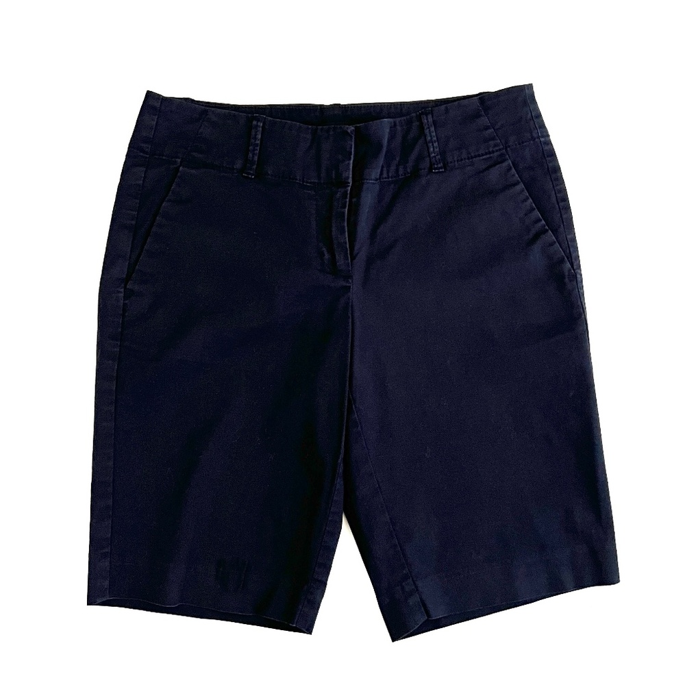 Ann Taylor Blue Bermuda Shorts Size 2
